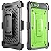SUPCASE [Unicorn Beetle Pro Series] Case Designed for Apple iPhone 6 Plus 5.5 Inch display w/ Built-in Screen Protector (Green)