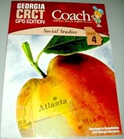 Georgia CRCT GPS Edition Coach: Social Studies (Grade 4) 160471039X Book Cover