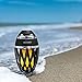 TikiTunes Portable Bluetooth 5.0 Indoor/Outdoor Wireless Speaker, LED Torch Atmospheric Lighting Effect, 5-Watt Audio USB Speaker, 2000 mAh Battery for iPhone/iPad/Androidthumb 3