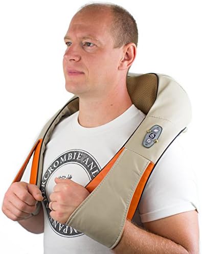 Kneading Massager And Shoulder Massager Back Shiatsu Massager With Heat For Full Neck And Shoulder | Pain Relief And To Relax