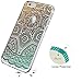 ESR iPhone 6s Case, iPhone 6/6s Case Hybrid, Shock Absorbing, TPU Bumper, Scratch Resistant, Hard Back Cover Clear with Design Protective Cover for iPhone, Gold-Heena