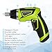 Powerextra Cordless Rechargeable Screwdriver 3.6-Volt 1500mAh Li-ion MAX Torque 6N.m Screw Power Gun with 6+1 Torque,30pcs Driver Bits,USB Charging Cable,Wine Opener