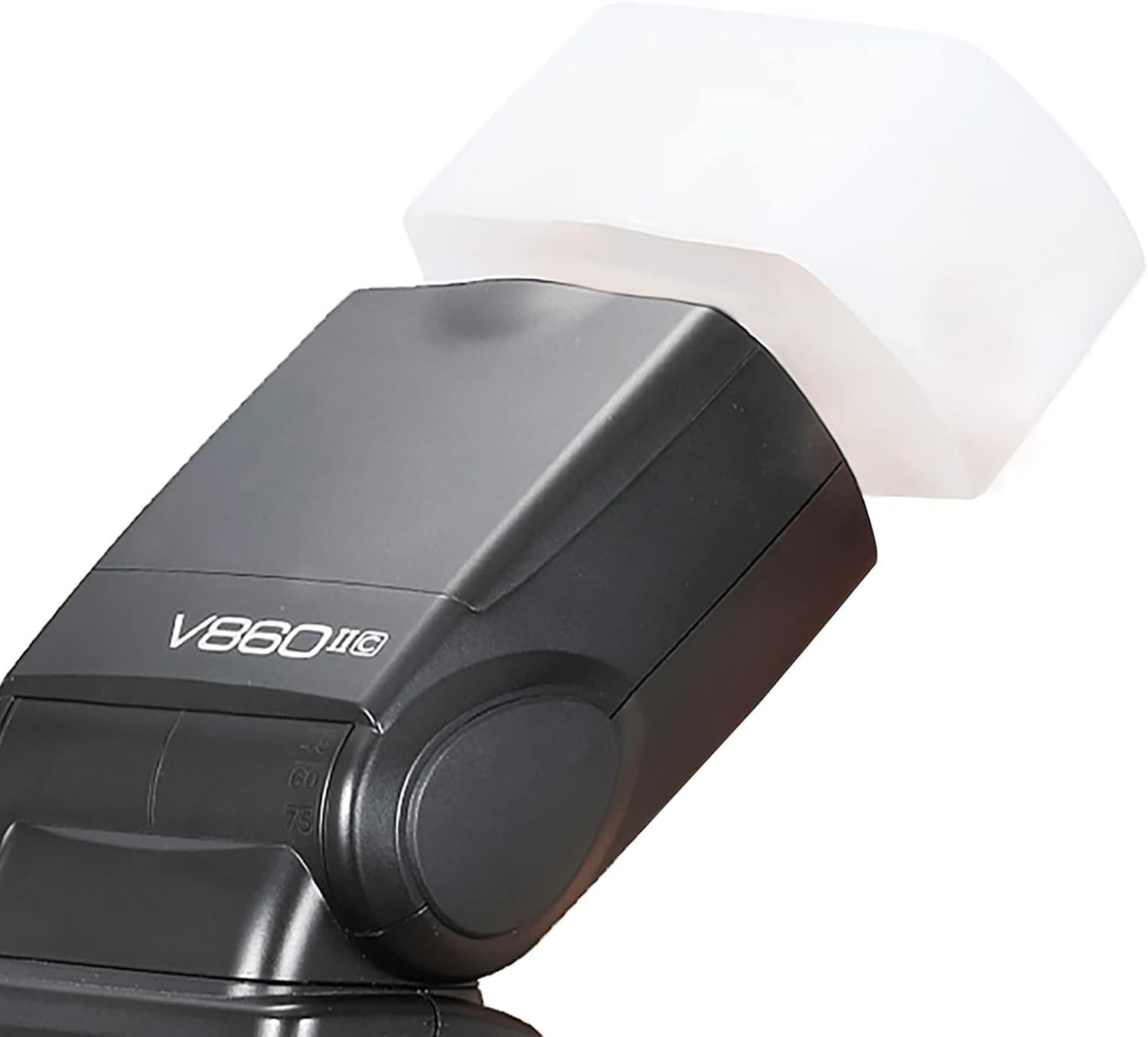Photo 1 of Flash Diffuser for Speedlight, Compatible with Canon 560 565EX 580EX and with Godox V860 TT600 - Speedlight, Camera Flash, Compatible with Canon and Godox Flash Diffuser