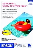 Epson DURABrite S041734 Glossy Photo Paper (4x6, 50 Sheets)