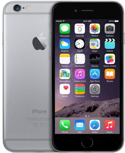 Apple iphone 6 16 gb unlocked (space gray)