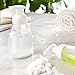 Emoh Foaming Soap Dispensers Pump-Bottles,BPA Free ,for Kitchen or Bathroom Countertops and for Dr. Bronner's Castile Foaming Liquid Soap 250ml (8.5 oz) - Pack of 2