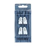 HICKIES 1.0 One Size Fits All Elastic No-Tie Shoelaces Charcoal (Contains 14 Laces, Works In Any Shoes)