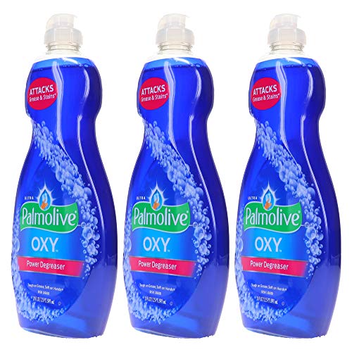 Palmolive Ultra Oxy Power Degreaser, Dish Soap 20 Fl Oz (Pack of 3