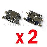 ePartSolution-2 X Alcatel One Touch Fierce 2 7040T Charger Charging Port Dock Connector USB Port Repair Part USA Seller