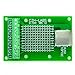 Electronics-Salon RJ50 10P10C Right Angle Shielded Jack Breakout Board, Terminal Block Connector.