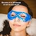 Eye Mask 2 Pack, De-Stress and Revitalize, Flex Gel Beauty Face Beads Best for Dark Under Circles, Puffy Eyes, Headaches, Migraines, Sinusitis, Soothing Cold, Hot, Night Sleep Spa Wrap Cold Eye Mask