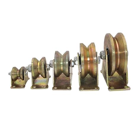 Chiloskit Rueda de ruedas de alta resistencia con ranura en V ...