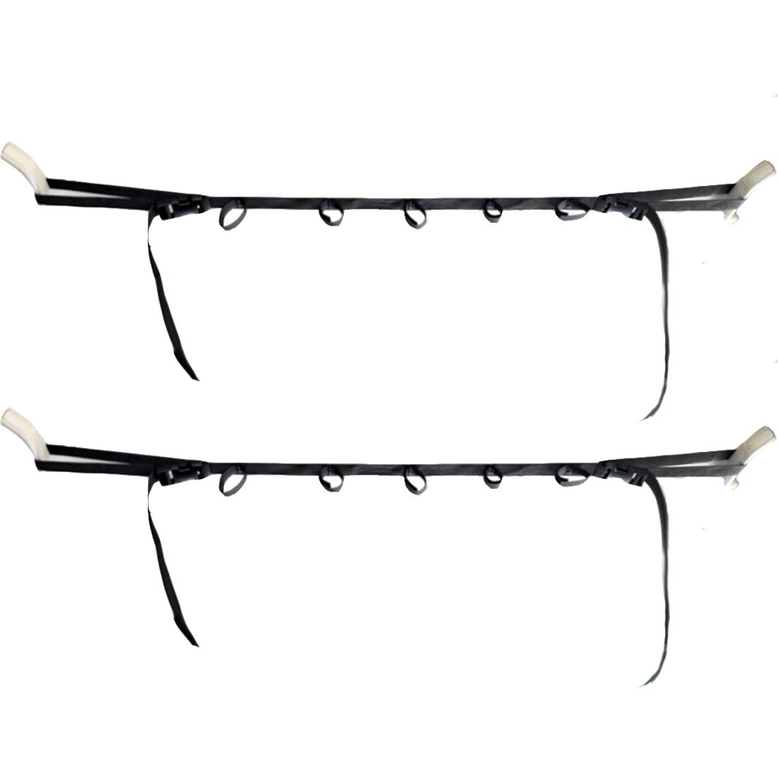 Acoser Fishing Vehicle Rod Carrier Band Rod Holder Belt Strap – Easy Install – Keeps Your Fishing Poles Safe