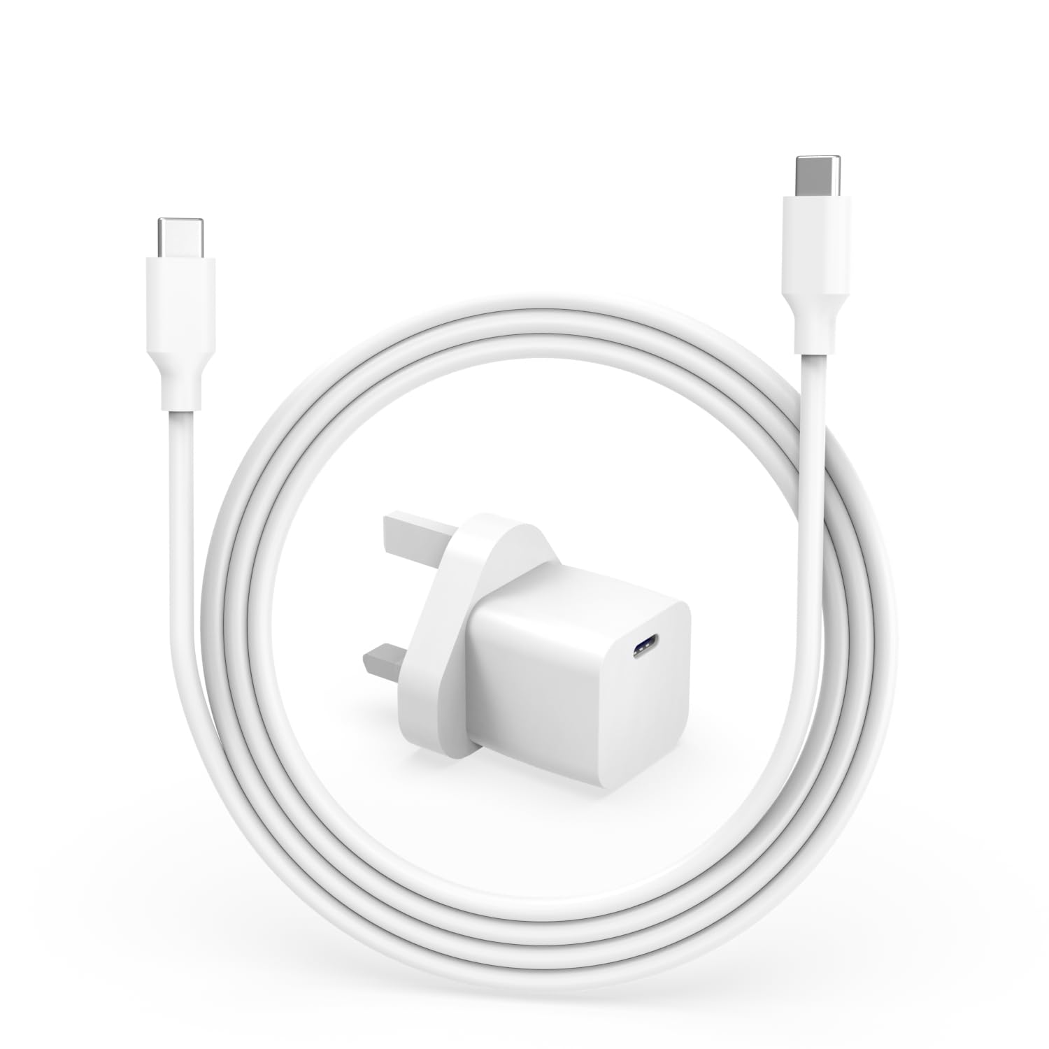 Vicgee PD 20W USB-C Fast Charger Fit for iPad 10th/11th Generation A16 A15 A2757 A3355 A3356 Gen 2022 2025 Tablet Charging Plug and Cable 1.8 M