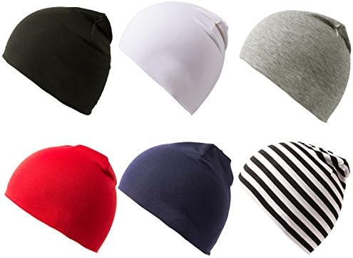 6 Packs of Infant Toddler Baby Unisex Cotton Soft Cute Lovely Newborn Kids Hat Beanies Caps