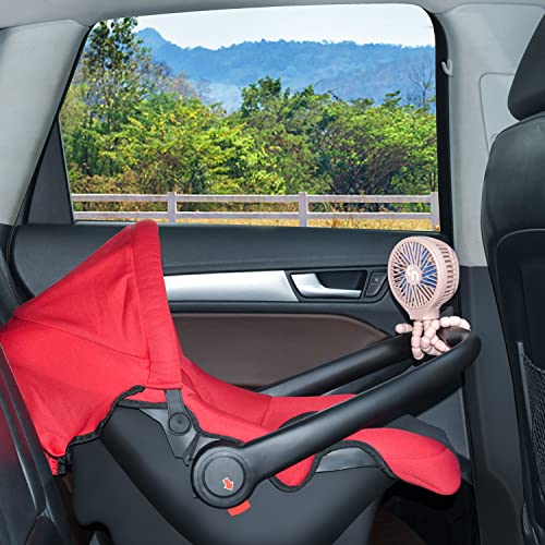 WiHoo Stroller Fan Clip On Baby Portable Fan Rechargeable Battery