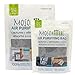 MOSO NATURAL Air Purifying Bag. Bamboo Charcoal Air Freshener, Deodorizer, Odor Eliminator, Odor Absorber For Cars and Home. 200g 500g Charcoal Color