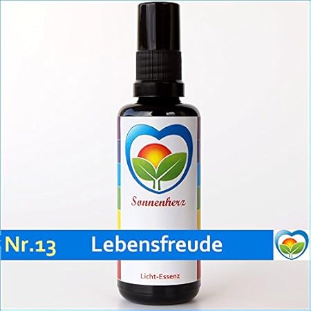 Energetische & feinstoffliche Lichtessenz Nr. 13 Lebensfreude von Sonnenherz - Sonnenessenz, Auraspray, informierte Auraessen