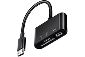 Lightweight USB C Card Reader for Memory Compatible for Devices Wide Compatibility, Durability, Reader