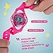 HIwatch Kids Sport Watch Water-resistant Swimming LED Digital Watch with Alarm Back Light Stopwatch for Boys Girls 7+ Years Old Pink, for Kids Children
