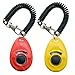 EcoCity 2-Pack Dog Training Clicker with Wrist Strap