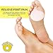 Hyjinx Metatarsal Pads 2 Pieces - Gel Ball of Foot Cushions - Prevent Forefoot, Arthritis, Tendonitis, Diabetic Foot Pain Relief