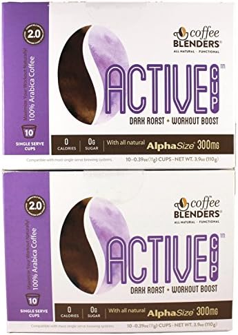 Coffee Blenders Active 2.0 Single Serve Cups (Pack Of 2)