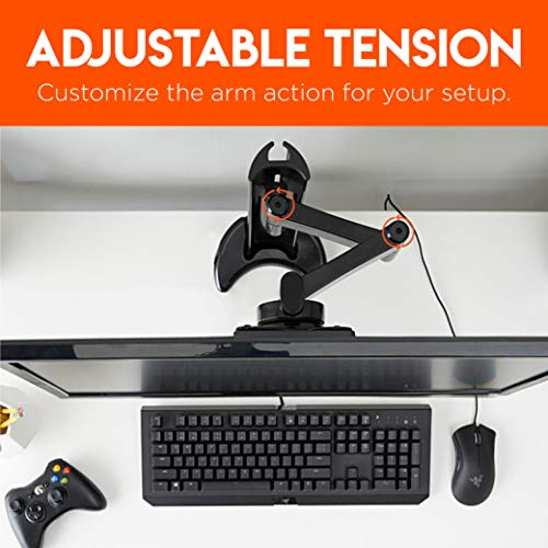 ECHOGEAR Single Monitor Desk Mount For UltraWide Monitors Up To 34