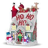 Hallmark Keepsake Christmas Ornament 2018 Year Dated, Merriest House in Town with Music and Light