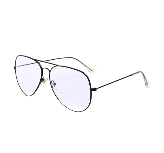 lentes de aviador transparentes para mujer
