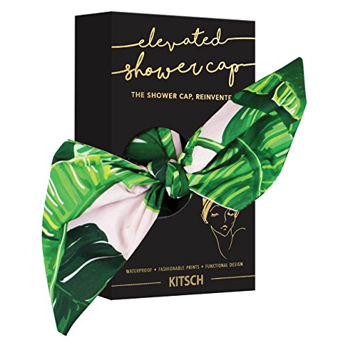 Kitsch Luxe Shower Cap (Palm Leaves)