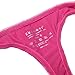 Ekouaer Briefs Womens Low Rise No Panty Line Bikini Underwear 3 Pack Red Assorted, Medium
