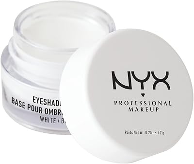 NYX Professional Makeup Eyeshadow Base White Primer for Vibrant Color Eyeshadow