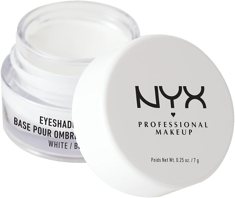 NYX Professional Makeup Eyeshadow Base White Primer for Vibrant Color Eyeshadow