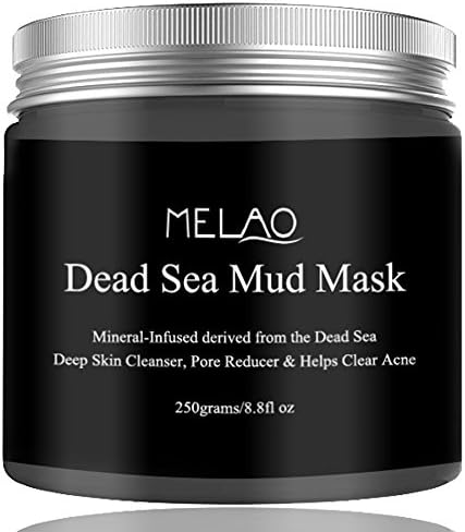 Dead Sea Mud Mask for Face, Acne, Oily Skin & Blackheads - 8.8 oz - 100% natural facial treatment to minimize pores, reduce wrinkles, decrease acne and Improve skin Complexion
