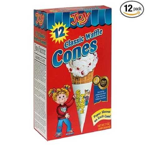 Joy cone clsc wfl cone 12ct 7oz (072092012124)