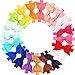 JOYOYO 20pcs Baby Girls headbands 5 inch Hair Bows Baby Headbands for Infant Newborn Toddlers