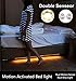 Amagle Led Motion Activated Night Light, Flexible LED Strip Sensor Automatic Bed Light for Bedroom (Dual Sensor)