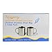 Housavvy 2 Piece Kid's Water Mugs, Stainless Steel Drinking Cups for Children, Double Wall Food Grade Durable Safe