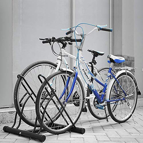 floor mounted bike rack