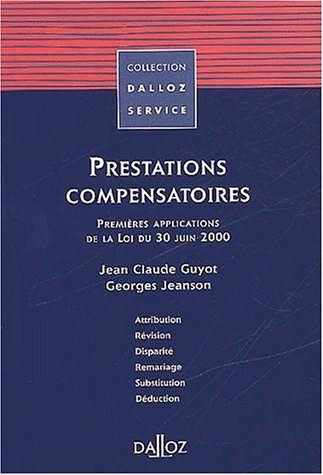 Prestations compensatoires