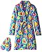 Sleep & Co Girl's Plush Heart Bathrobe and Slipper Gift Set