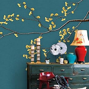 Wall Murals for Bedroom Chinese Style Removable Wallpaper Peel and Stick Wall Stickers - 66x96 inches