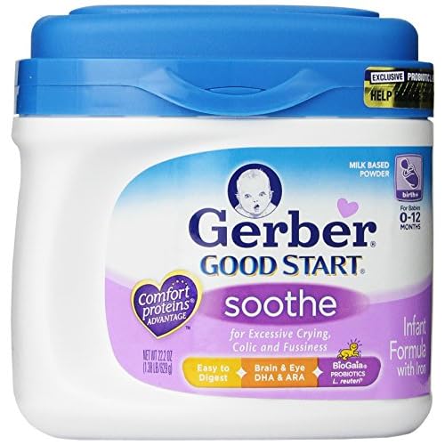 Gerber Good Start Soothe Powder Infant Formula, 22.2 Ounce, Packaging May Vary image