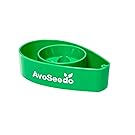AvoSeedo Bowl Grow Your Own Avocado Tree, Evergreen, Perfect Avocado Tree Growing Kit for Every Avocado Lover – Green