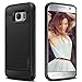 Vofolen Case for Galaxy S7 Case Wallet Slidable Card Holder Slot ID Pocket Protective Hard Shell Shock Absorbing TPU Tough Rubber Bumper Armor Scratch-Proof Case Cover for Samsung Galaxy S7 Black