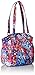Vera Bradley Women's Cotton Glenna Satchel Purse, Impressionista, One Size
