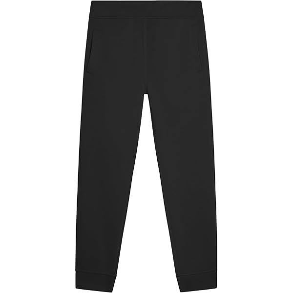 Pantalones De Pana Con Forro Polar Para Niño – Cintura Elástica Y Bolsillos, Pierna Recta Para Correr O Uso Diario