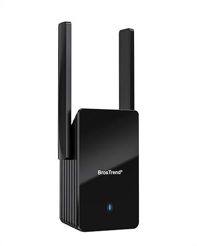 BrosTrend AX3000 WiFi 6 Extender Booster with Gigabit Port Dual Band