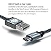 Type C, iOrange-E 2 Pack 6.6 Ft (2M) Braided Cable for OnePlus 2, Nexus 5X, Nexus 6P, New Macbook 12 inch, Lumia 950, ChromeBook Pixel, Nokia N1 Tablet, LG G5, HTC 10 and More, Black & Gold